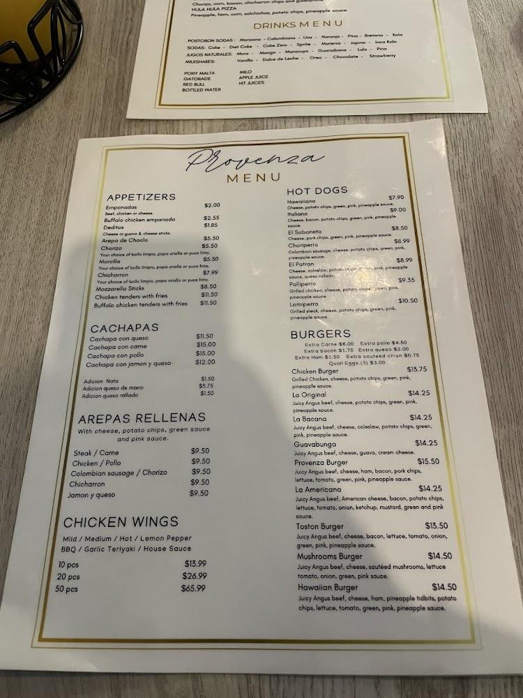 Ambrosia Colombian Artesanal Food Menu image 4